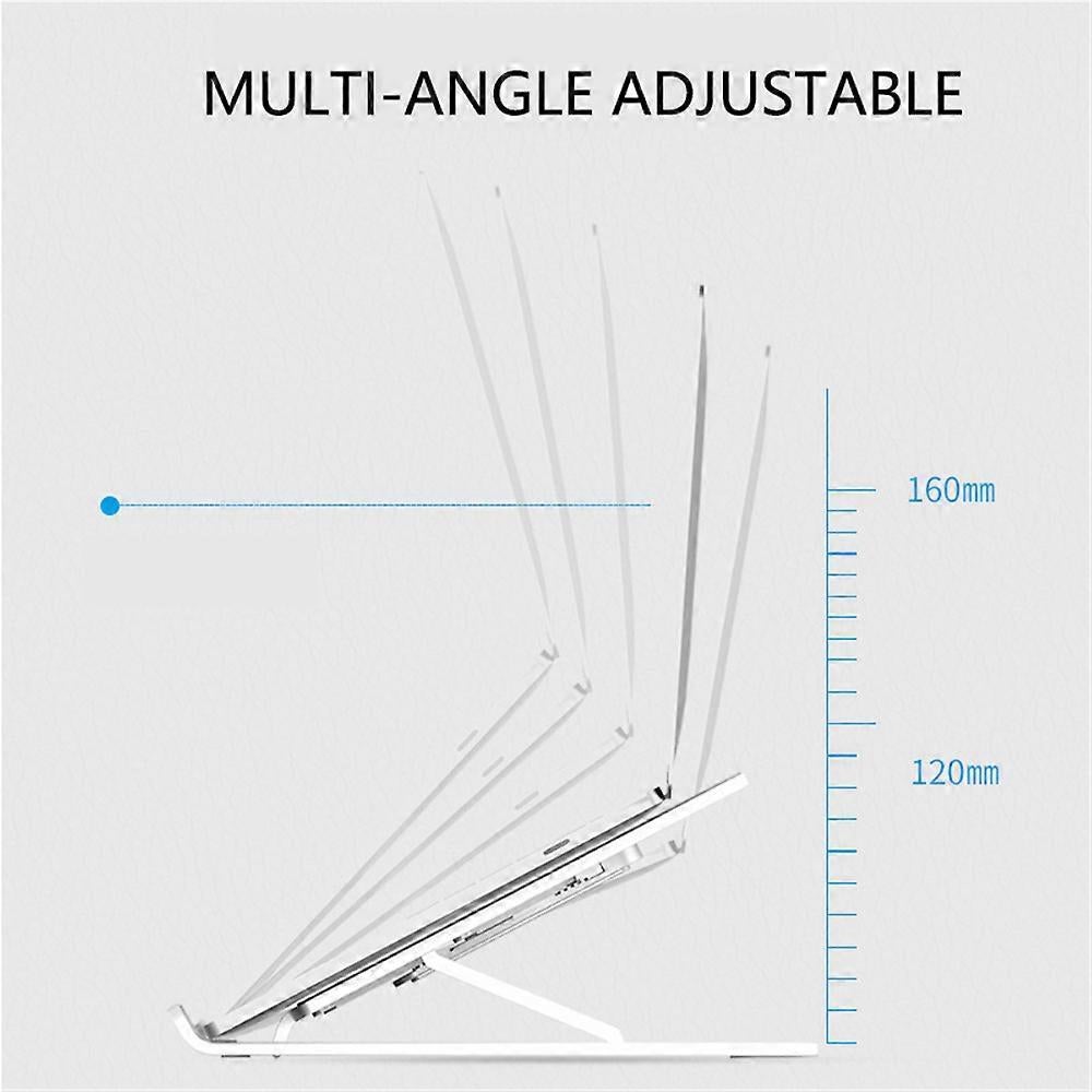 Foldable Adjustable Laptop Stand, Portable Desk Holder