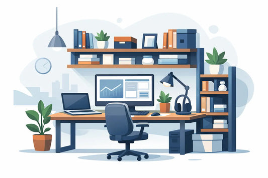 Computer Desk Bookshelf Options for Better Work