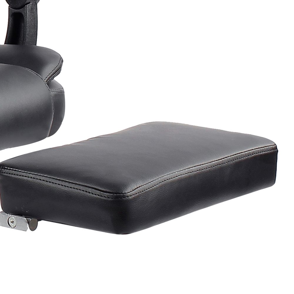 Restora by Officemode – 8‑Zone Massage Recliner Office Chair with Extendable Footrest (Black)
