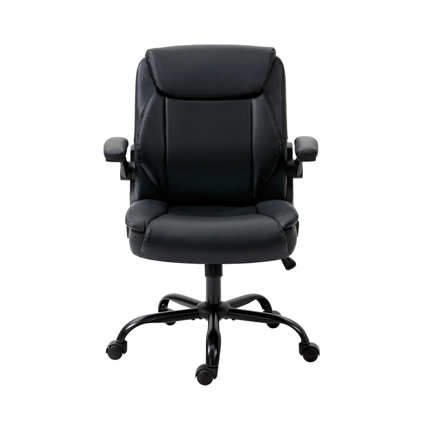 Artiss Executive Office Chair Mid Back Black