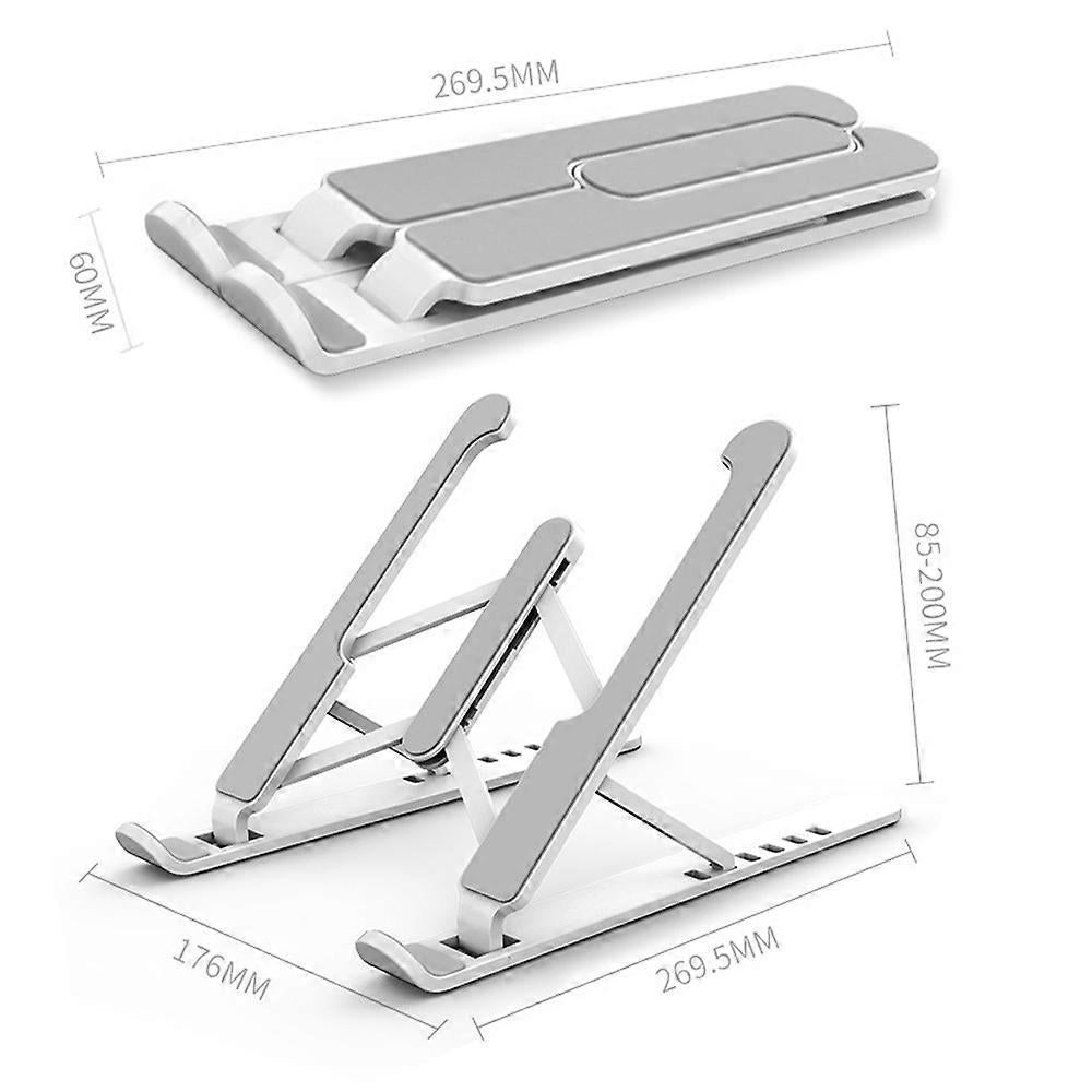 Foldable Adjustable Laptop Stand, Portable Desk Holder
