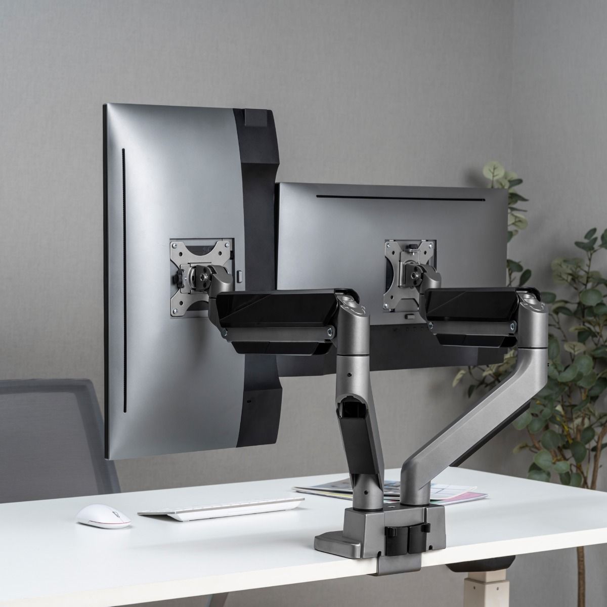 Activiva Heavy Duty Dual Monitor Screen Gas Spring Monitor Arm